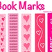 Set of 5 Valentines Day Book Marks - Gifts for Students - Digital ...