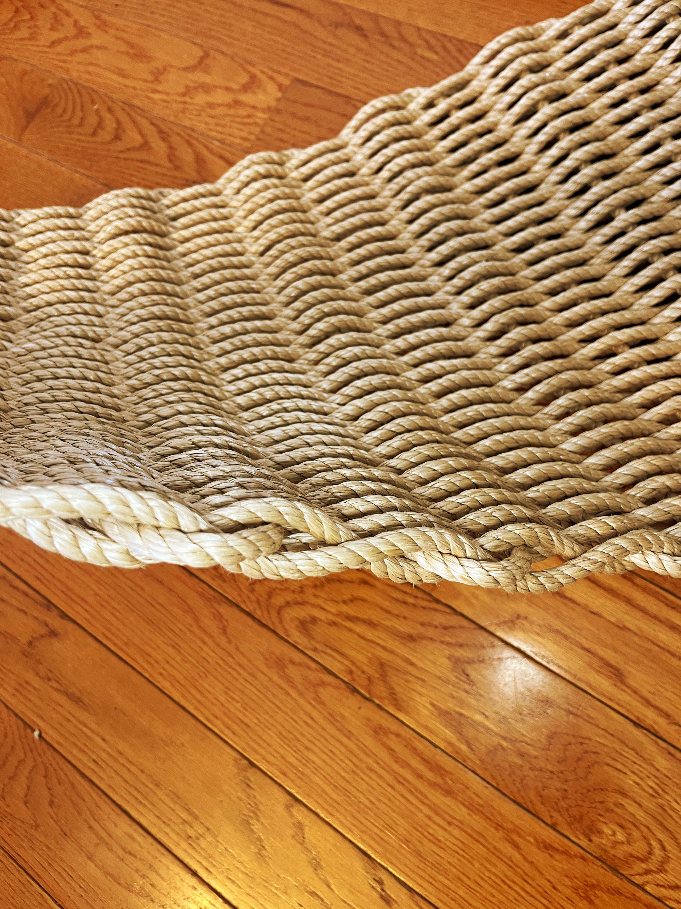 Nylon Rope Rug Handcrafted Rope Rug - Etsy