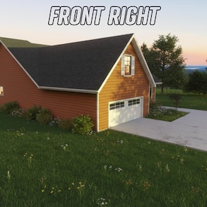 Traditional House Plan | 3 Bedroom 4 Bathroom | Traditional Floor Concept | Instant Download image 6