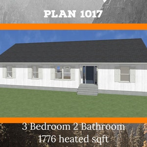 House Plan - 3 Bedroom 2 Bath