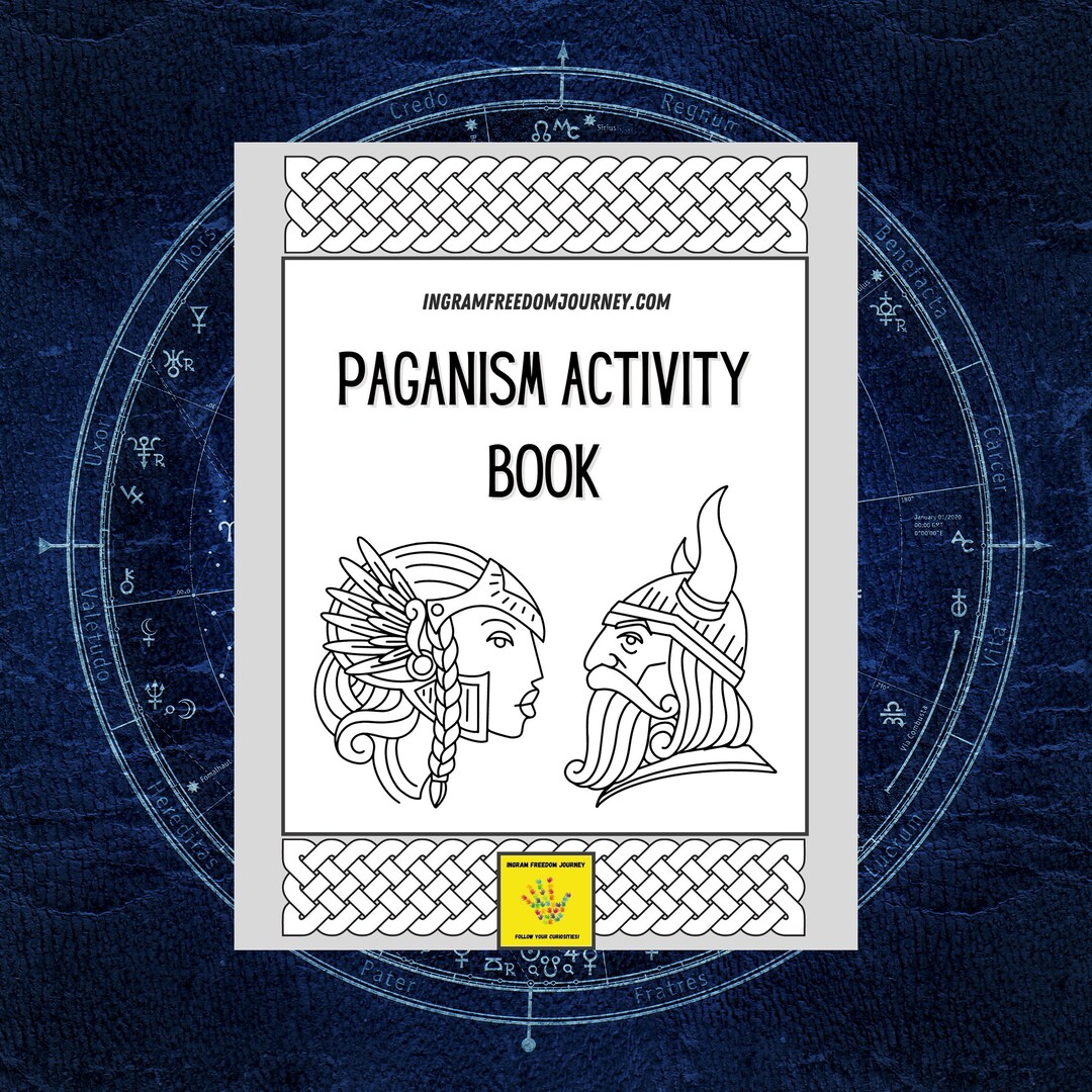 Pagan PDF 50 Pages Digital Downloads Worksheets Wheel of the Year ...