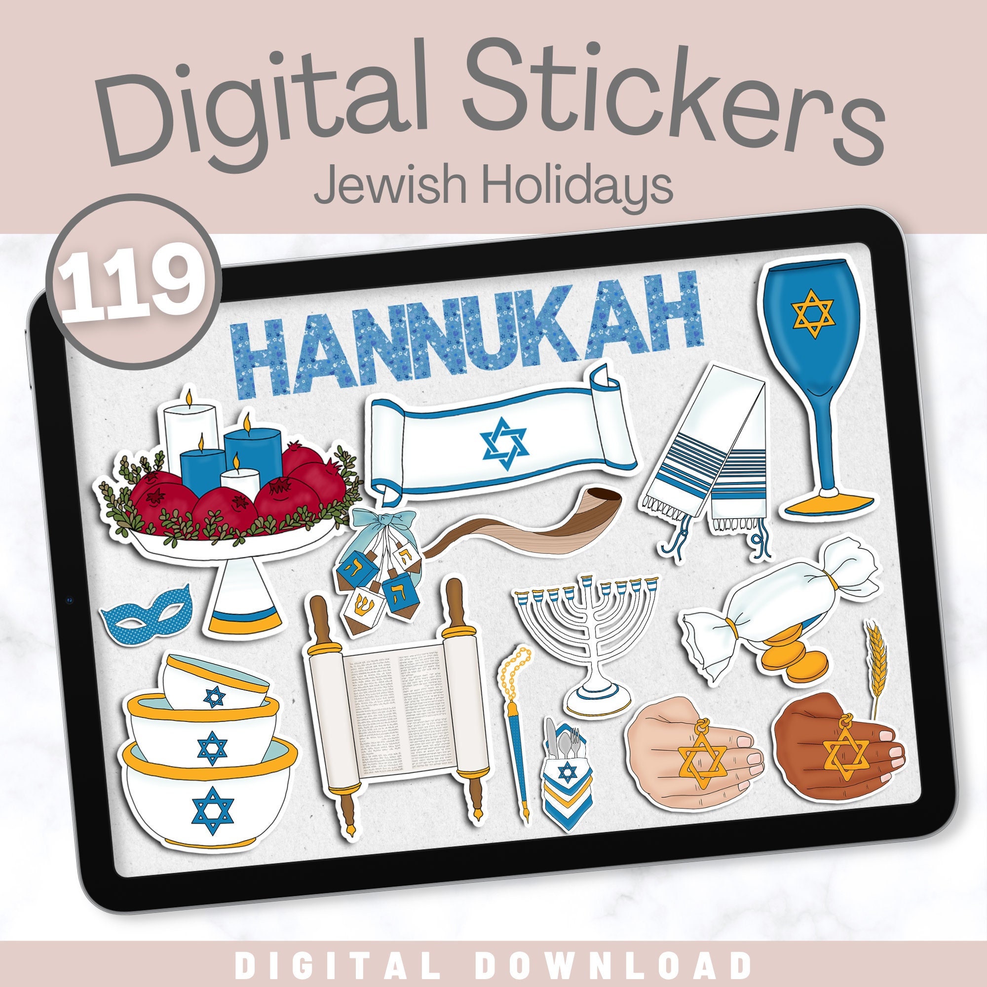 Jewish - Yiddish expressions CHUTZPAH Sticker for Sale by TheHappyDoe
