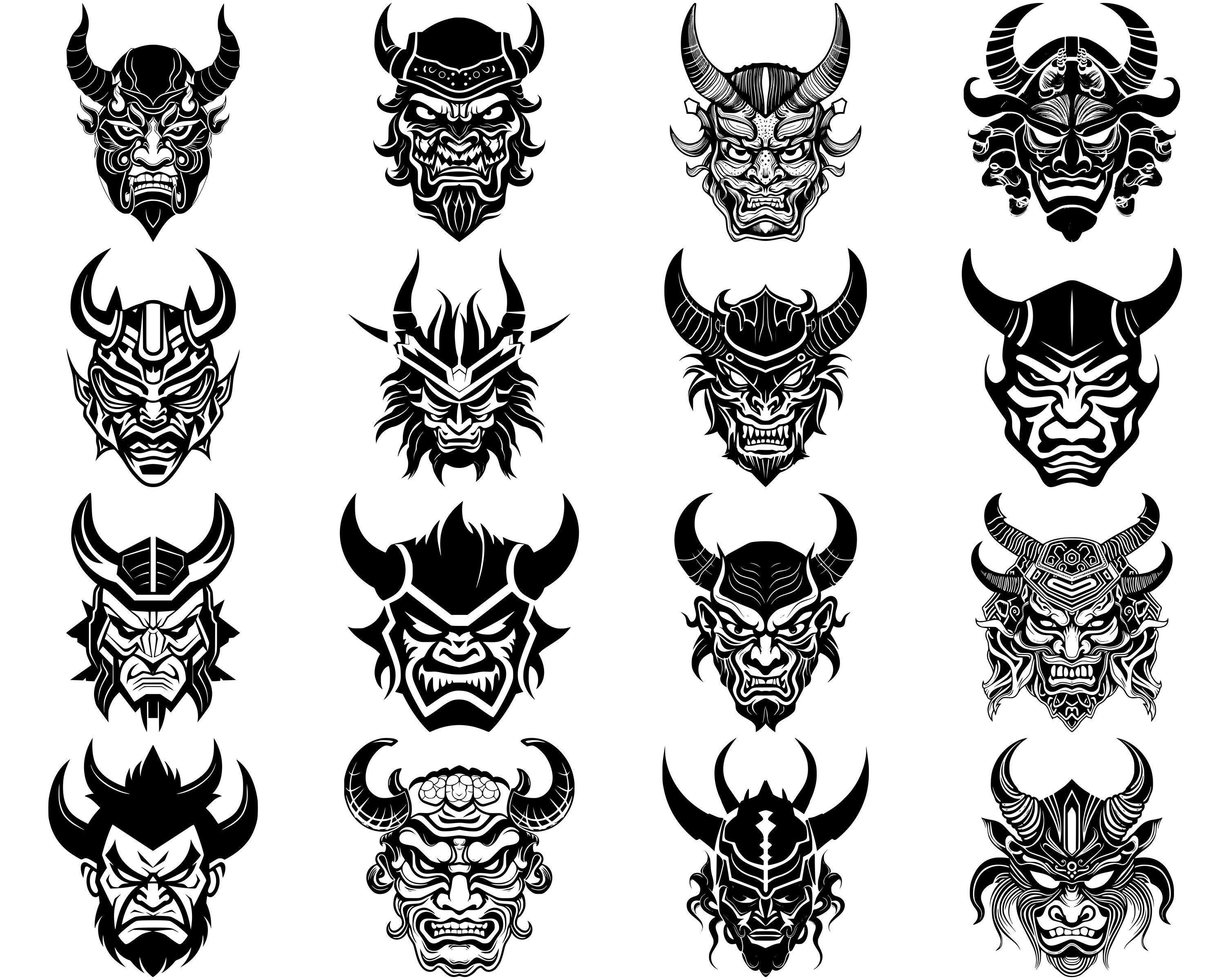 Samurai SVG Bundle, Set of 100, Instant Digital Download, Png, Svg, Eps ...