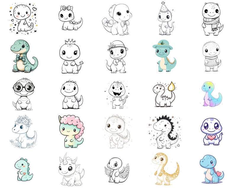 100+ Kawaii Food Items Procreate Stamps, Brushes for Procreate, Instant ...
