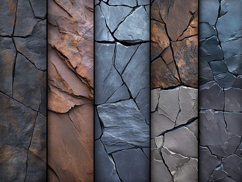 Procreate Draw Stone 100+ Stone Texture Procreate Textures, Brushes for Procreate, Instant ...