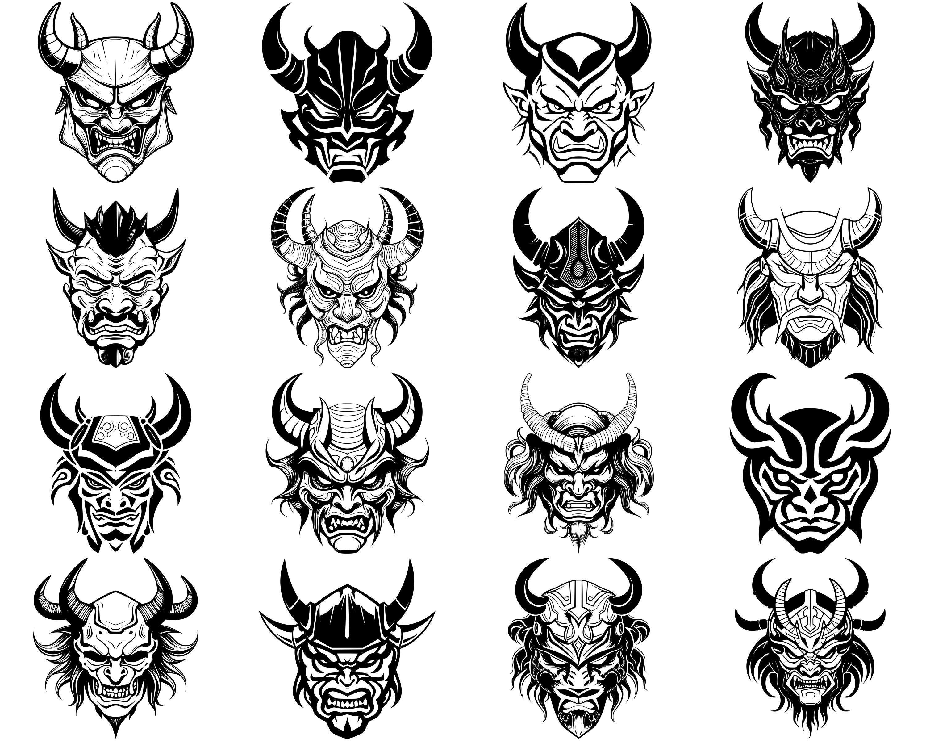 Samurai SVG Bundle, Set of 100, Instant Digital Download, Png, Svg, Eps ...