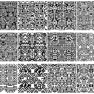 Aztec Pattern SVG Bundle, Set of 100, Instant Digital Download, Png ...