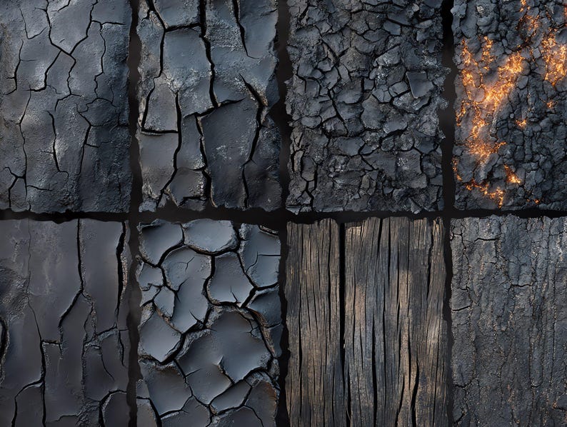 Soot & Ash Texture 100+ Procreate Textures, Brushes for Procreate ...