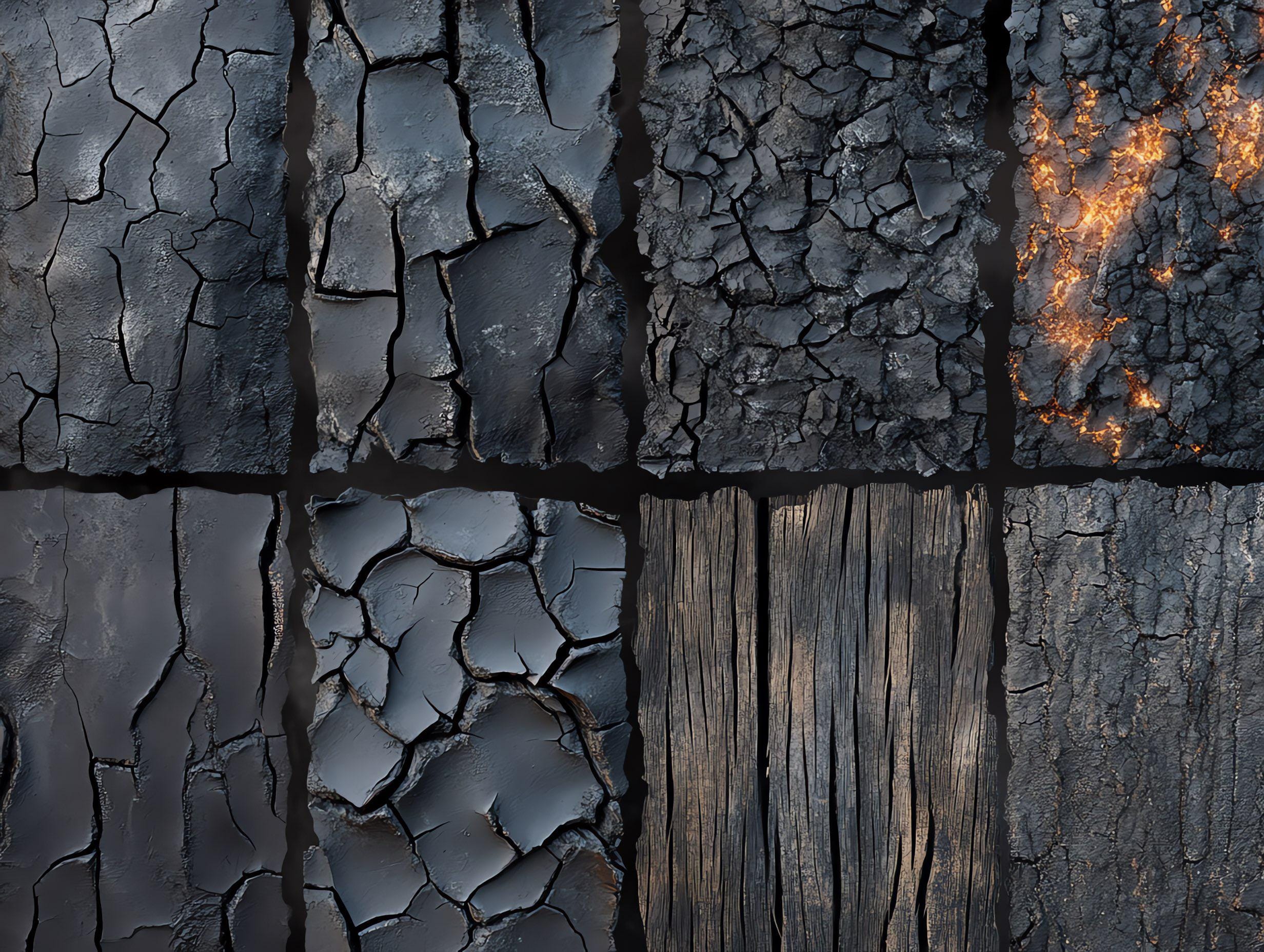 Soot & Ash Texture 100+ Procreate Textures, Brushes for Procreate ...