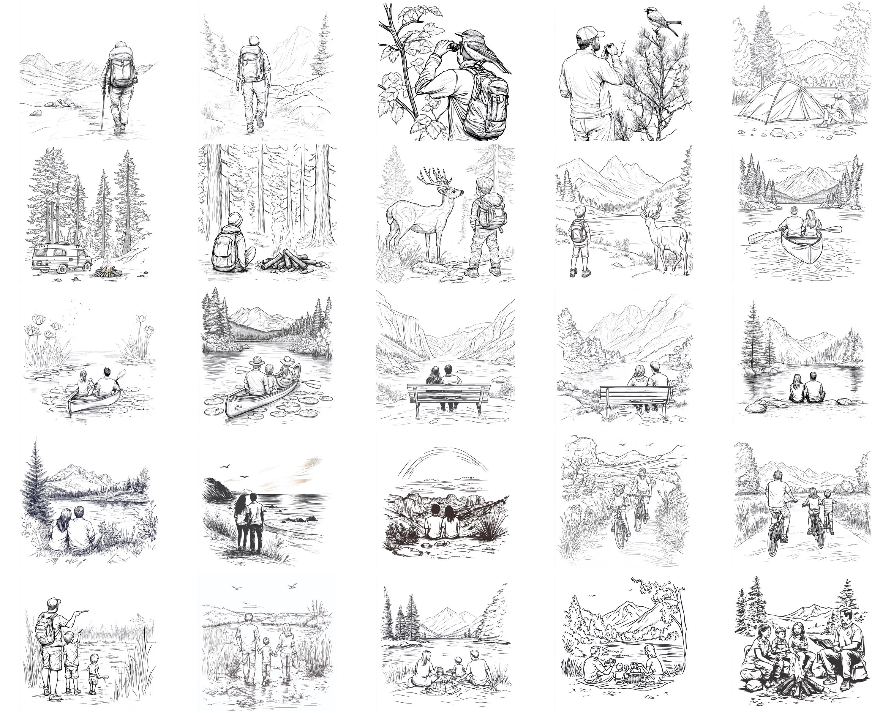 100+ National Parks Procreate Stamps, Brushes for Procreate, Instant ...