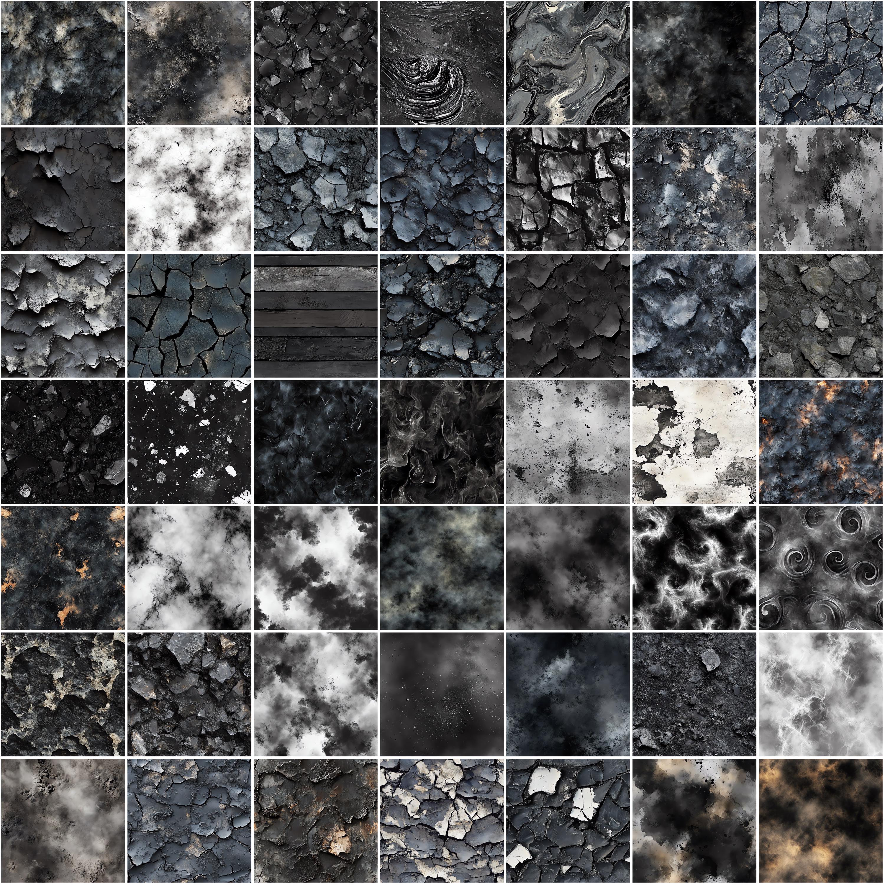 Soot & Ash Texture 100+ Procreate Textures, Brushes for Procreate ...