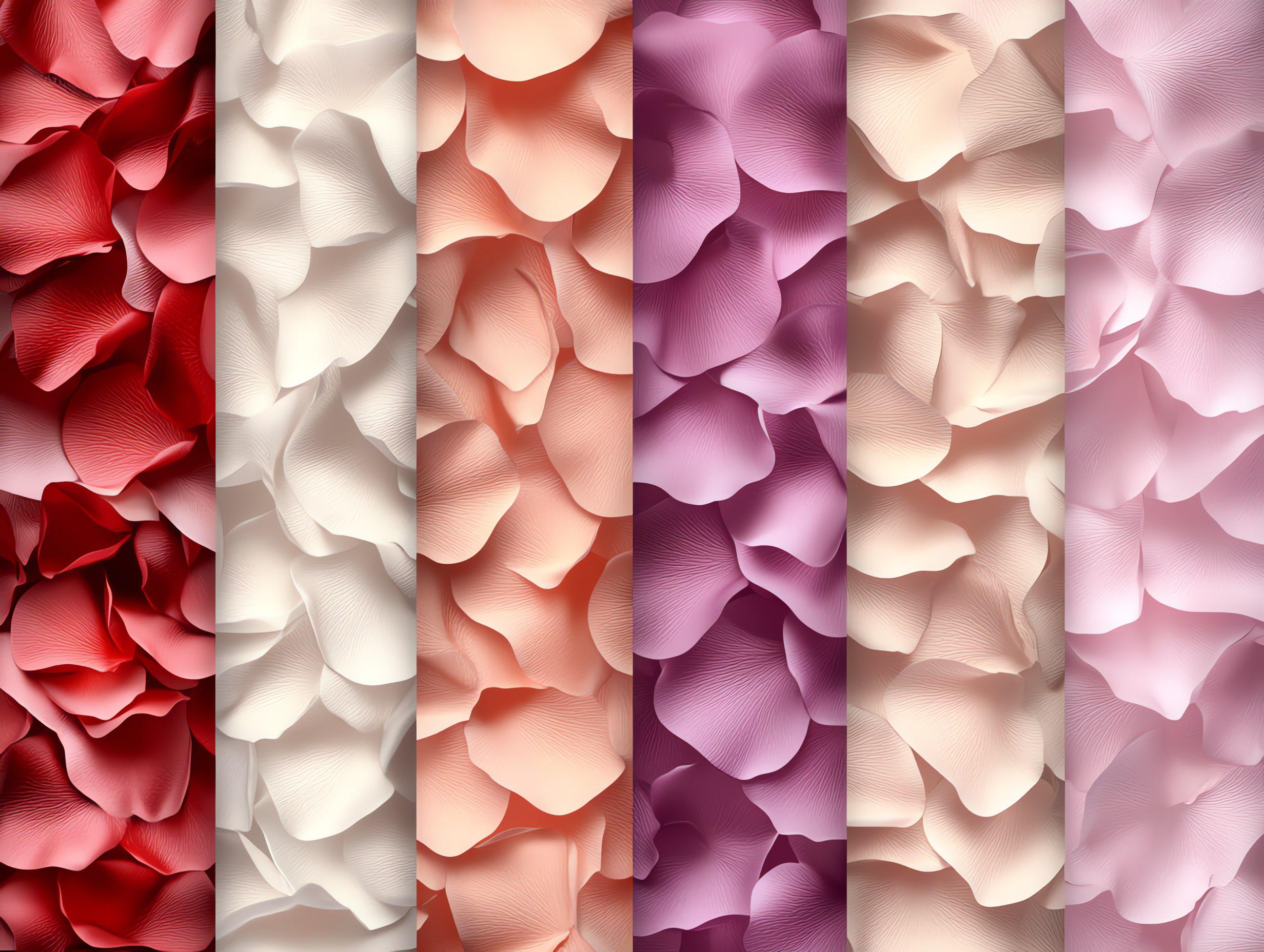 100+ Rose Petal Procreate Textures, Brushes for Procreate, Instant ...