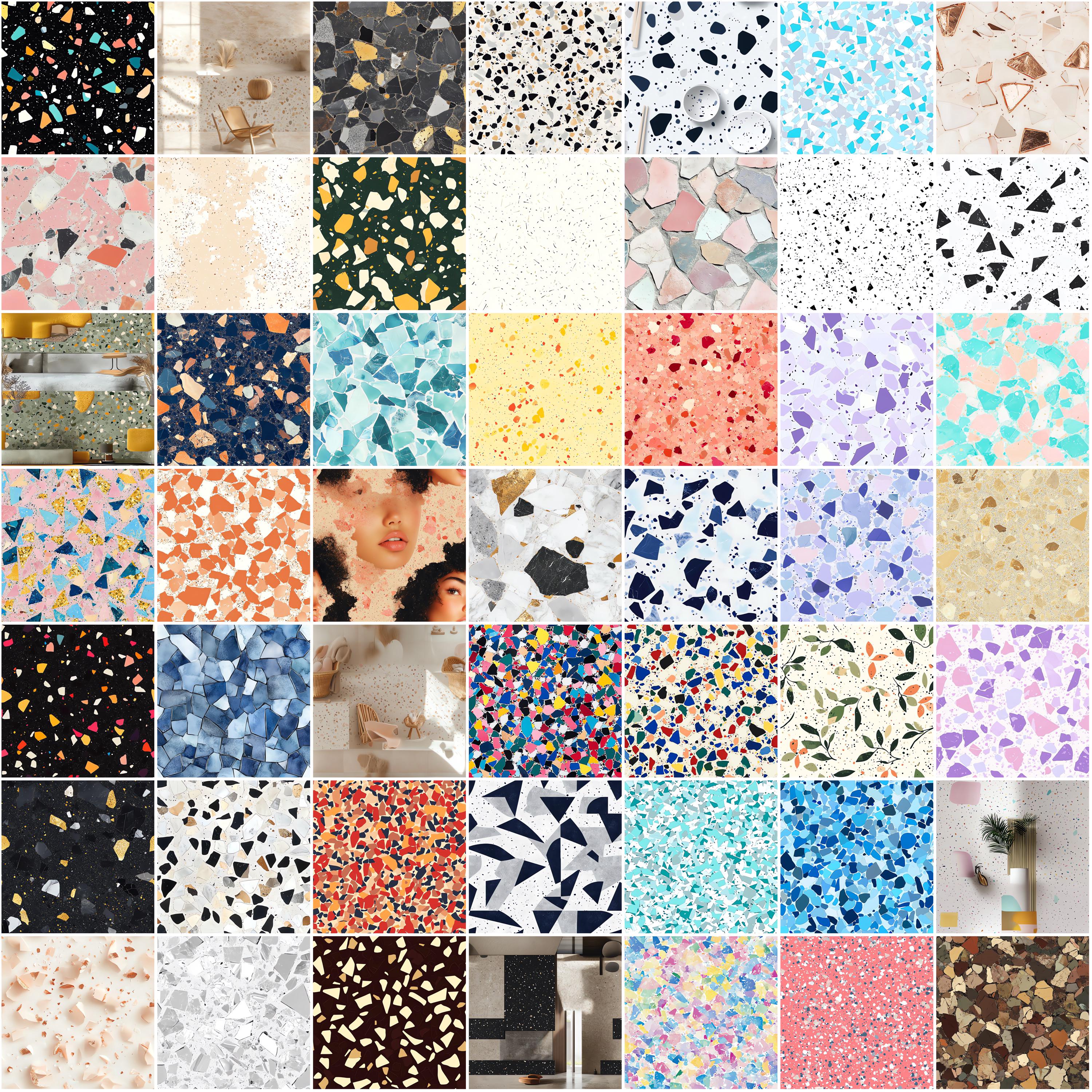 100+ Terrazzo Pattern Procreate Textures, Brushes for Procreate ...