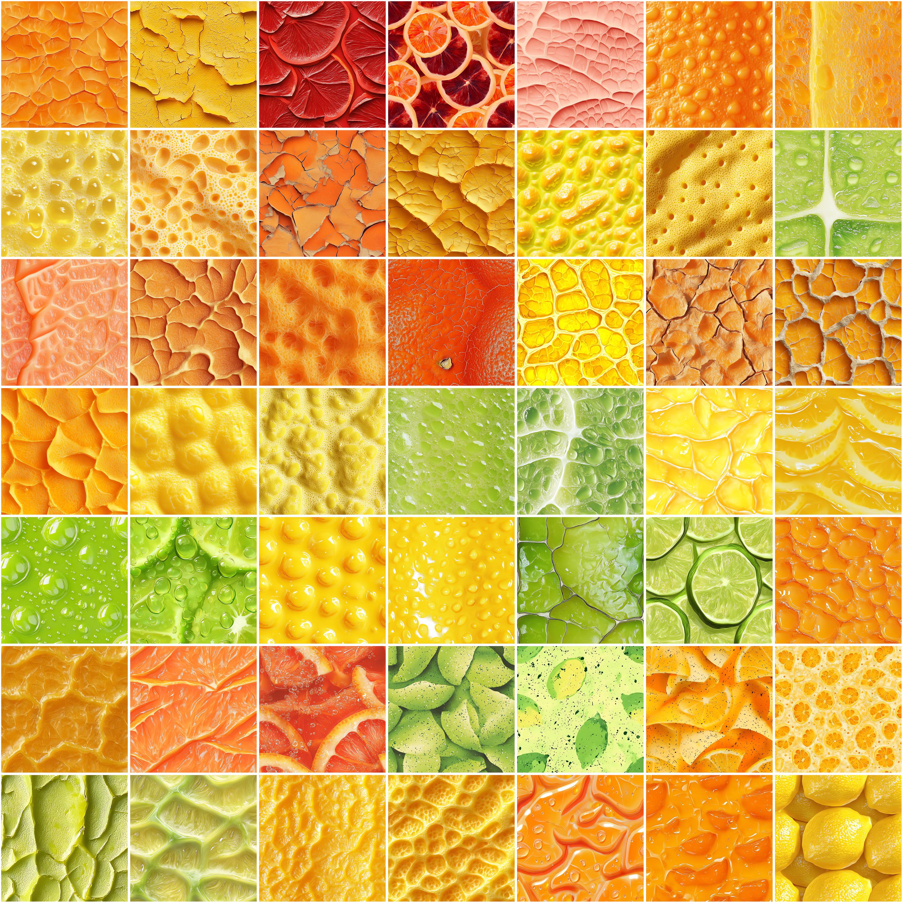 100+ Citrus Skin Procreate Textures, Brushes for Procreate, Instant ...