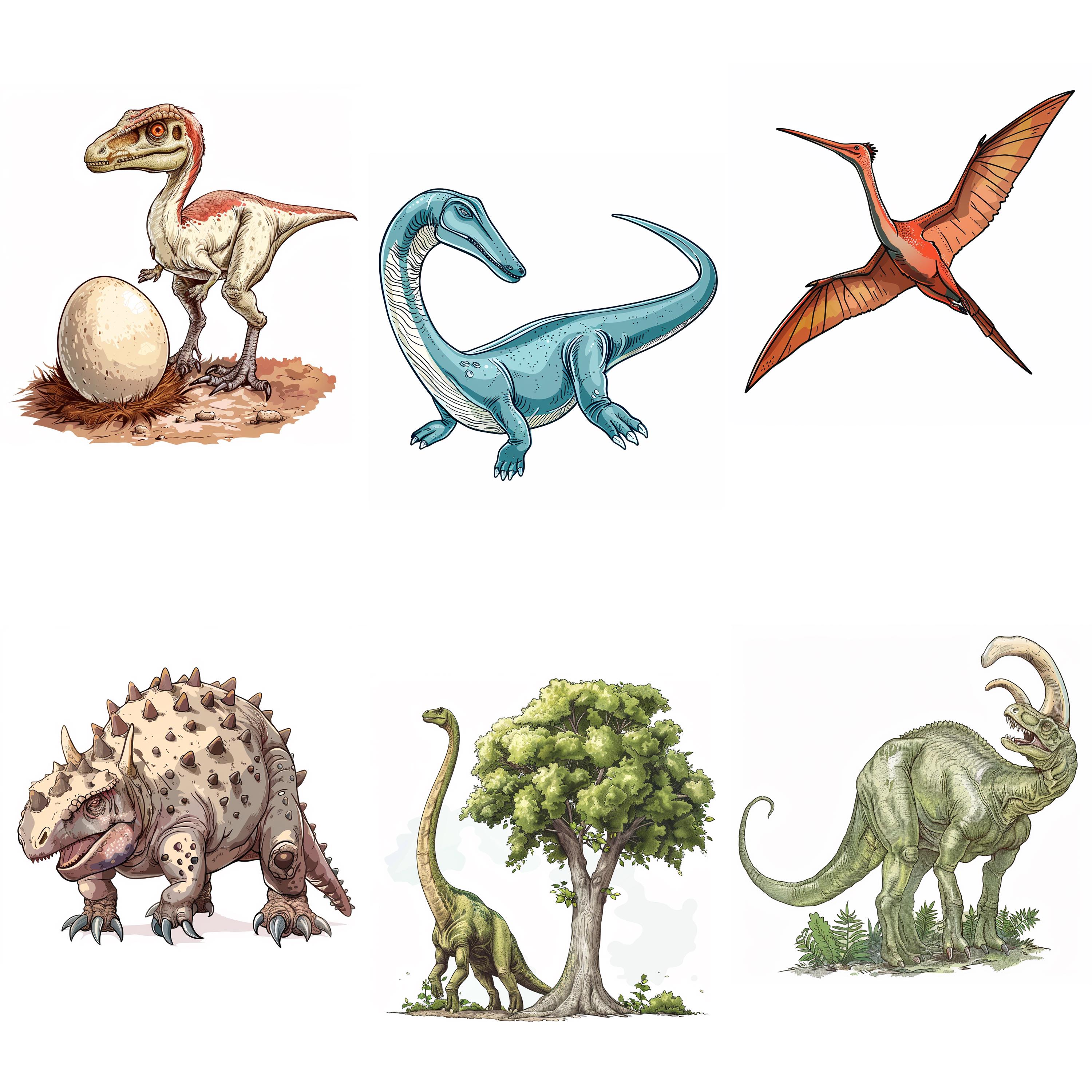 100+ Dinosaur Procreate Stamps, Brushes for Procreate, Instant Digital ...