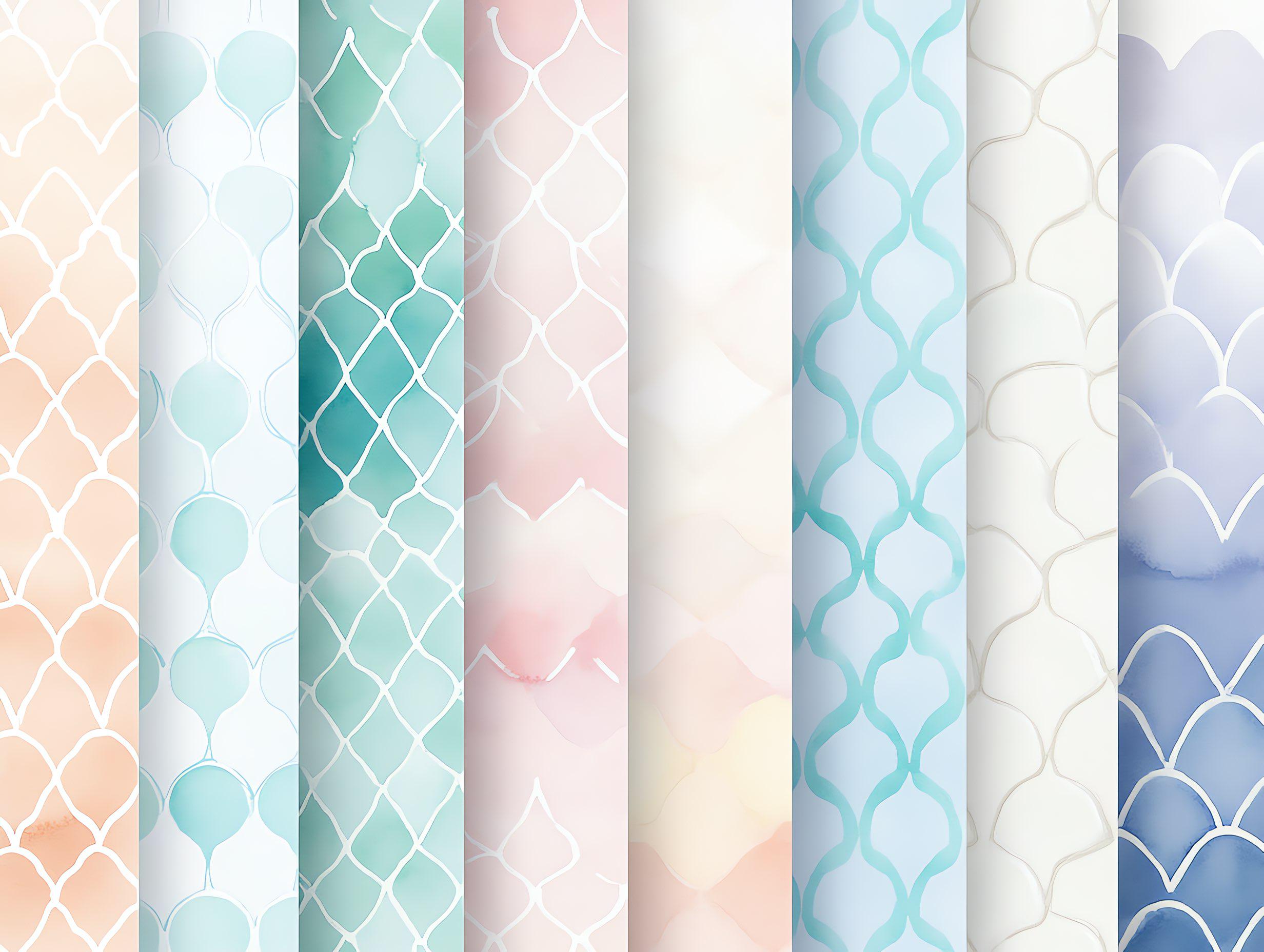 100+ Trefoil Pattern Procreate Textures, Brushes for Procreate, Instant ...