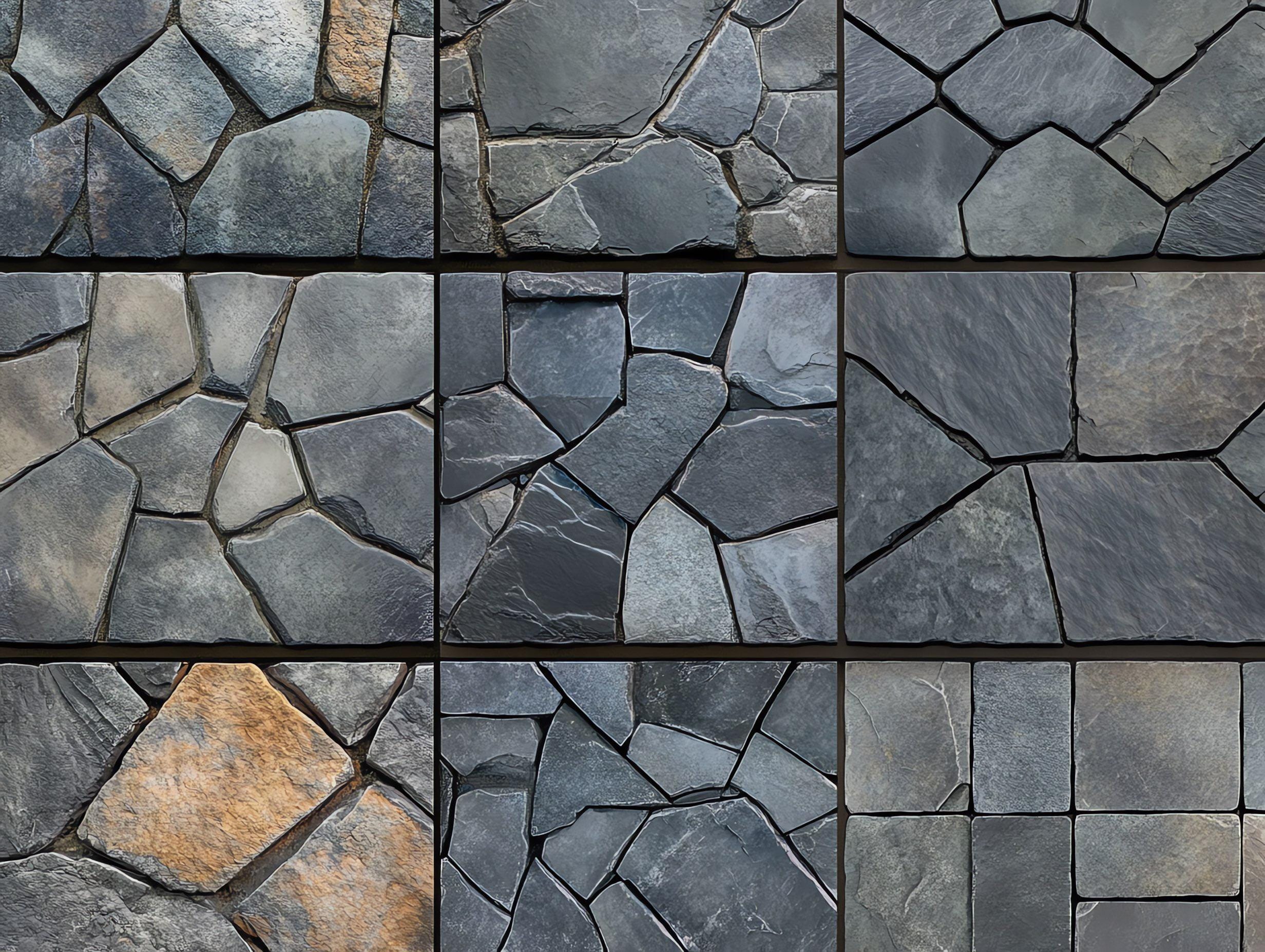 Slate Stone 100+ Procreate Textures, Brushes for Procreate, Instant ...