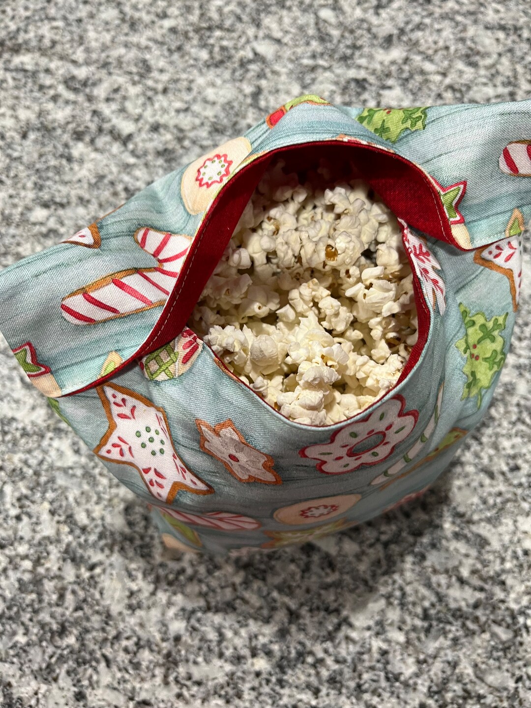Reusable Microwave Popcorn Bag Etsy