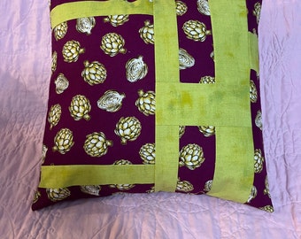 Artichoke Throw Pillow