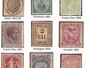 Nineteenth Century Postage Stamps