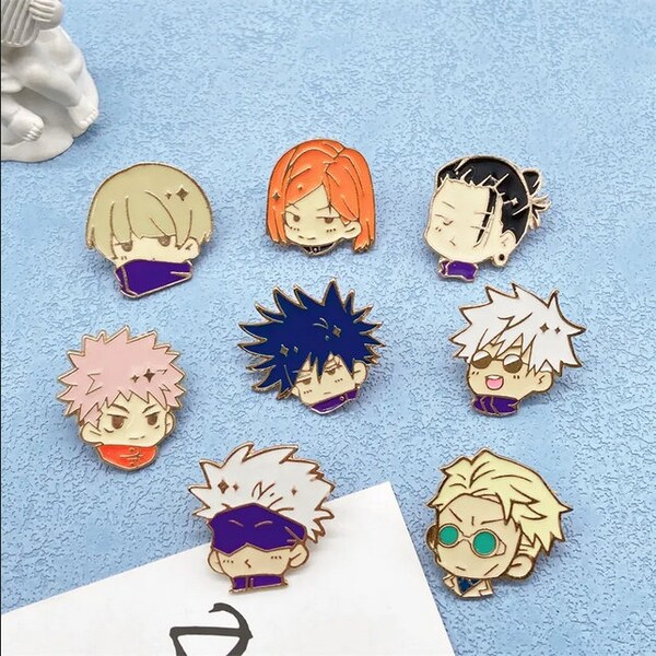 Anime Enamel Pins Etsy