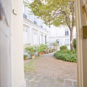 Paris Photography - Secret Garden, Romantic French home decor, flowers, french art, Paris print, Large Wall Art, Fine Art Print