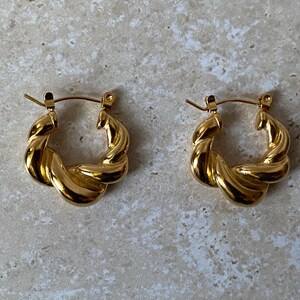 Ghetto gold sale hoop earrings