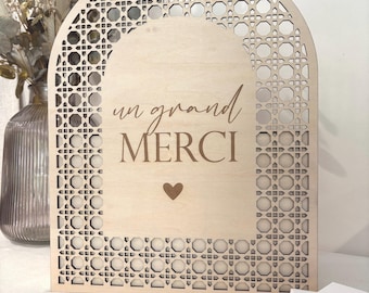 Gepersonaliseerde houten stembus – Bruiloft, doop, babyshower, verjaardag – Doos met gegraveerde enveloppen – Handgemaakt