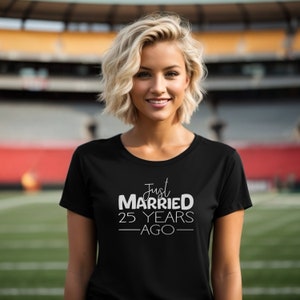 Tシャツ、カスタム、記念日、カップル、新婚、数年前、カスタム、