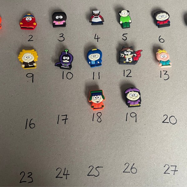 South Park Crocs Jibbitz Etsy