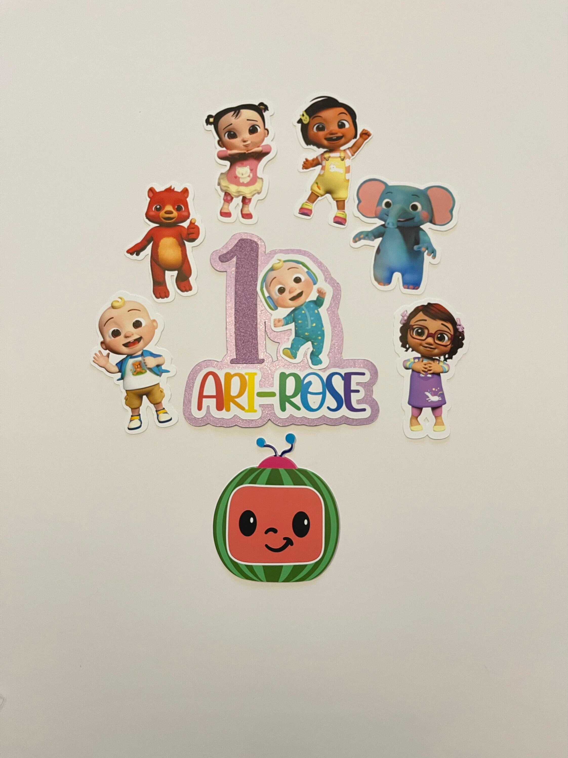 Cake Topper Set Cake Toppers Layered Topper Etsy UK