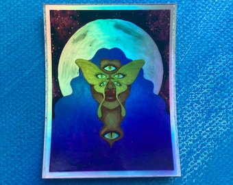 Luna Moth Sticker