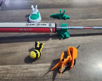 Kij golfowy - uchwyt na putter