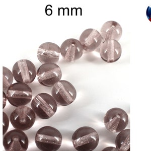 Beads, pearl, Czech glass beads