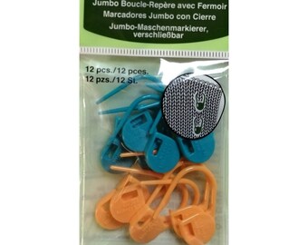 Clover Plastic Stitch Markers, 329 - Black Sheep Knitting LLC