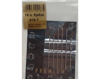 Embroidery needles, sewing needles, stuffing needles