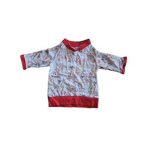 Baby/children&#39;s long-sleeved shirt, shirt, sweater, pullover - approx. size 122