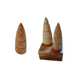 Fir tree made of wood