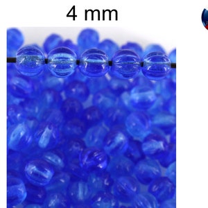 Beads, pearl, Czech glass beads