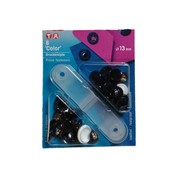 Push button, snap fasteners, Prym, Color