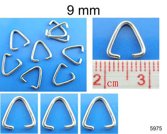 Triangle Rings Jump Rings Hanger Silver Mm