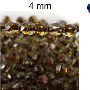 Beads, pearl, Czech glass beads