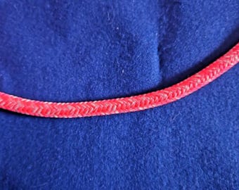 Cordon En Coton 5 Mm - 5 Mètres - Pour Sacs De Sport, Vestes, Pantalons - 21 Coloris Au Choix (bleu, Noir, Rose, Vert, Etc.)