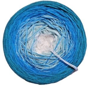 Bobbel No. 80, 50% cotton and 50% polyacrylic - 1000 mtr. - 4 ply