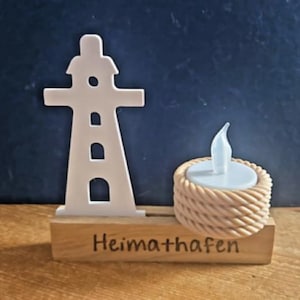 Tealight holder &quot;Home Port&quot;