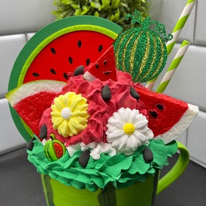 Faux Watermelon Drink | Watermelon Mug