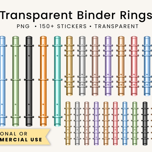Binder Rings Png - Etsy