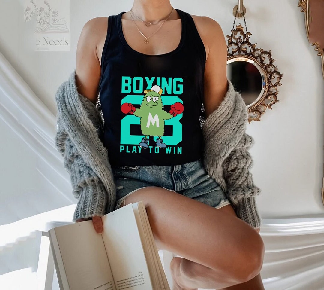 Play to Win Boxing Monster Tshirt Boxing Girl Shirt 23th Etsy