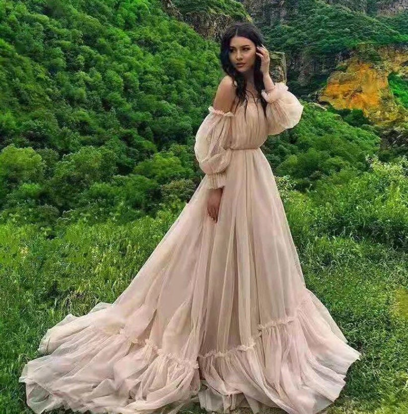 Puffy Prom Dress - Etsy