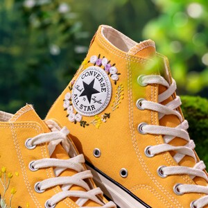 Custom Embroidered Shoes, Dog Embroidered Converse Custom, Pet Embroidered Sneaker, Cugi Embroidery Shoes, Pet Gift, Puppy Embroidered Shoes